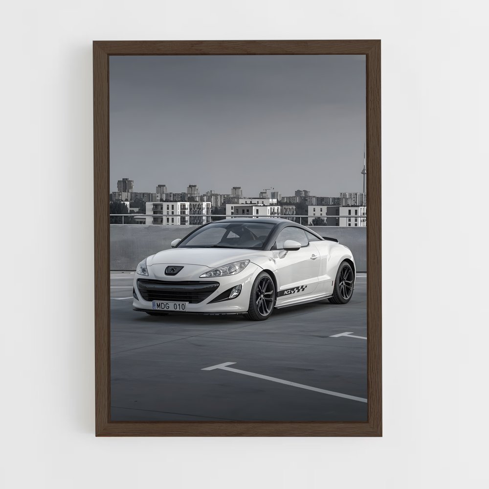 Poster élégant Rcz r – affiche Peugeot (vue 5)